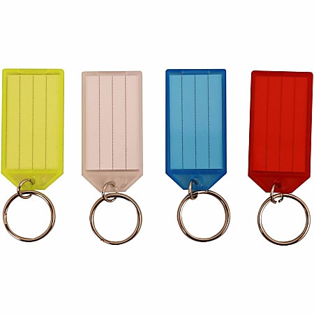 Sparco Replacement Key Tags 0.25 Length x 0.75 Width Oval