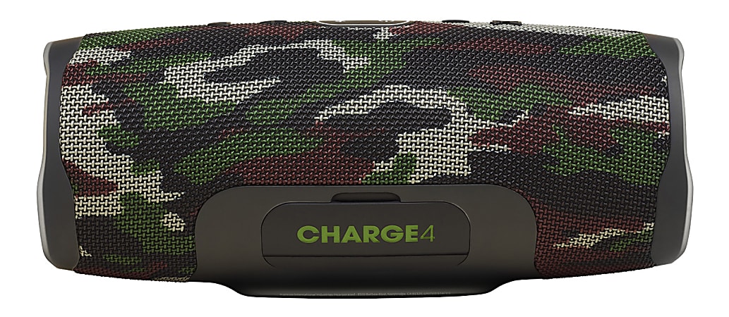 JBL Charge 4 Portable Bluetooth Speaker Camo Squad JBLCHARGE4SQUAD