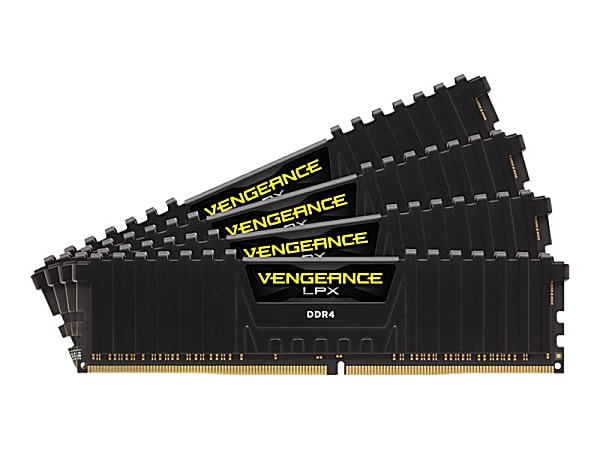 motto Råd det samme CORSAIR Vengeance LPX DDR4 kit 32 GB 4 x 8 GB DIMM 288 pin 2133 MHz PC4  17000 CL13 1.2 V unbuffered non ECC - Office Depot