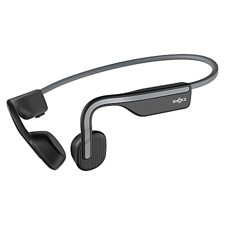 Shokz OpenMove Bone Conduction Open Ear Headphones, Gray