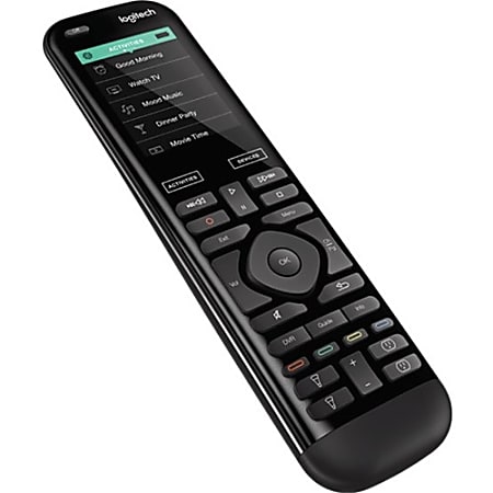 Logitech Harmony Elite Universal Device Remote Control For iPhone iPad iPad iPod touch PC TV Satellite Box Cable Box TV Blu ray Player Gaming Console ... - Office Depot