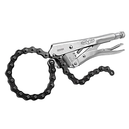 Locking Chain Clamp, 9 in L, 18 in Jaw Opening