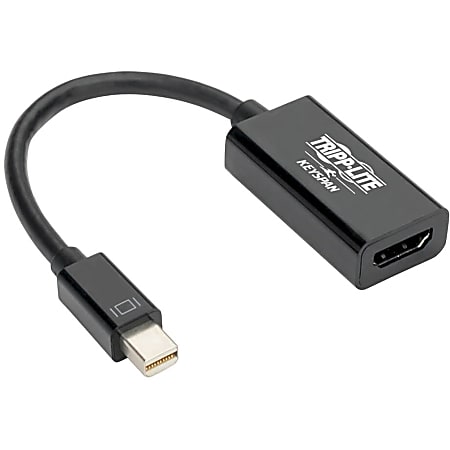 Eaton Tripp Lite Series Keyspan Mini DisplayPort 1.2 to HDMI Active Adapter - M/F, 4K x 2K @ 60 Hz, Thunderbolt 1/2, Black mDP to HDMI