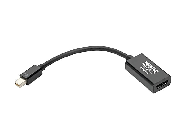Eaton Tripp Lite Series Keyspan Mini DisplayPort 1.2 to HDMI Active Adapter - M/F, 4K x 2K @ 60 Hz, Thunderbolt 1/2, Black mDP to HDMI