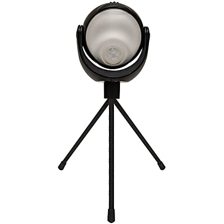 Lumenology Portable Motion IndoorOutdoor LED Light Black Office Depot