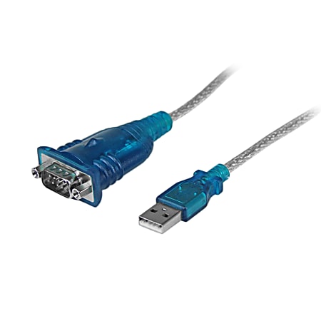 StarTech.com USB to Serial Adapter - Prolific PL-2303 - 1 port - DB9 (9-pin) - USB to RS232 Adapter Cable - ICUSB232V2