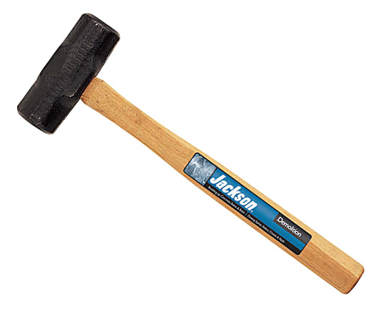 Jackson Double Faced Sledge Hammers, 6 lb, 16 in Hickory Handle