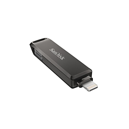 SanDisk Phone Drive 256 GB Black - Office Depot
