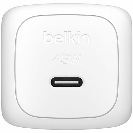 Belkin 45W Portable Cubic USB C Wall Charger w USB C Cable 1xUSB C ...