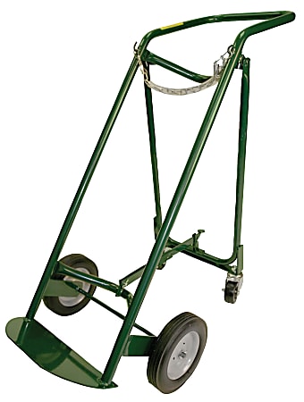 MG Model Trucks, 8 in Semi Pneumatic Conductive, B.B. Wheels/3 Rubber Casters