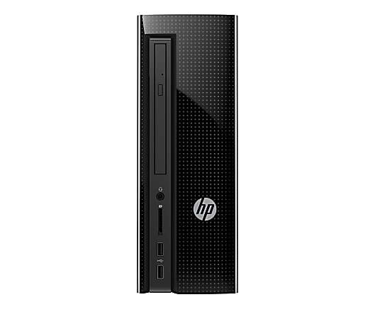 HP Slimline Desktop Tower PC, Intel® Pentium®, 4GB Memory, 1TB Hard Drive, Windows® 10