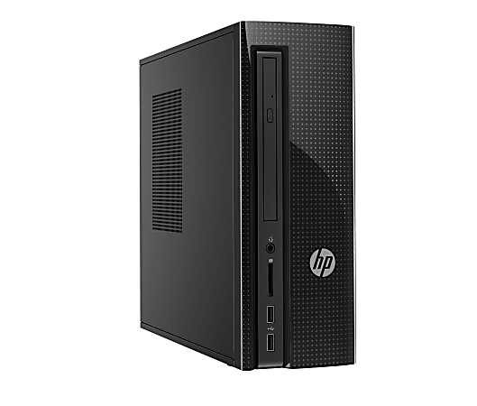 HP Slimline Desktop Tower PC Intel Pentium 4GB Memory 1TB Hard Drive  Windows 10 - Office Depot