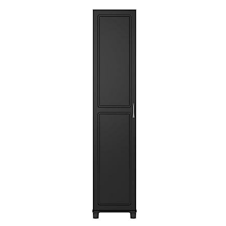 Ameriwood Home Kendall 16 Utility Storage Cabinet 5 Shelves Black