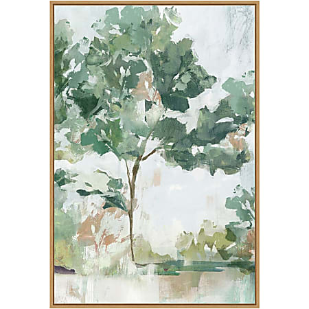 Amanti Art Forest Beauty I by Isabelle Z Framed Canvas Wall Art Print, 33”H x 23”W, Natural
