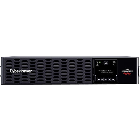 CyberPower Smart App Sinewave PR3000RTXL2UHVAN 3KVA Tower/Rack Convertible UPS - 2U Tower/Rack Convertible - AVR - 3 Hour Recharge - 3.60 Minute Stand-by - 230 V AC Input