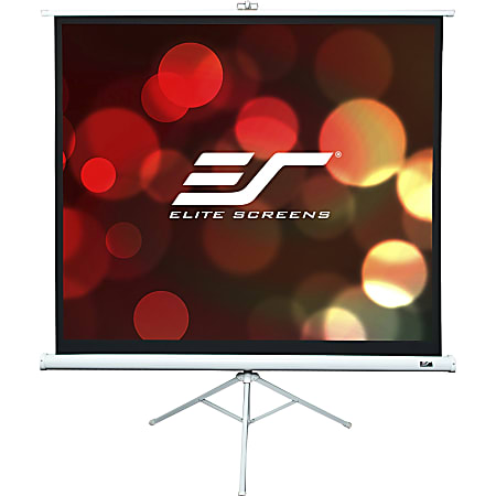Elite Screens Tripod Series - 85-INCH 1:1, Adjustable Multi Aspect Ratio Portable Indoor Outdoor Projector Screen, 8K / 4K Ultra HD 3D Ready, 2-YEAR WARRANTY, T85NWS1"