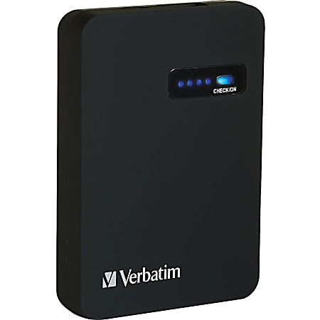 Verbatim Ultra-Slim Power Pack, 1200mAh - Black