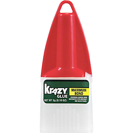 Krazy® Glue Advanced Formula With Precision Applicator, Clear, 5 Grams