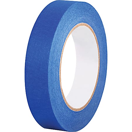 Business Source Multisurface Painter's Tape - 60 yd Length x 1" Width - 5.5 mil Thickness - 2 / Pack - Blue