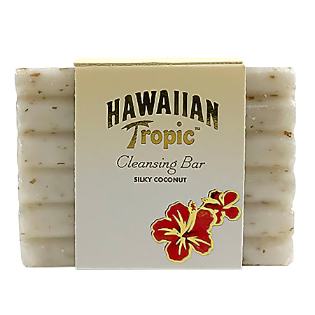 Hotel Emporium Hawaiian Tropic Cleansing Bars, Silky Coconut, 1.5 Oz, Case Of 250 Bars