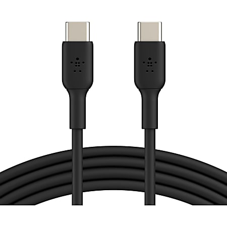 Belkin® BOOST UP CHARGE USB-C To USB-C Cable, 3-19/64', Black, BKNCAB003BT1MB