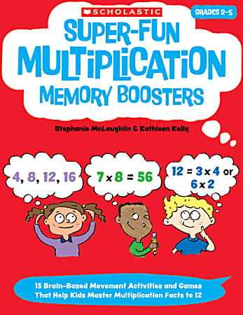 Scholastic Super-Fun Multiplication Memory Boosters