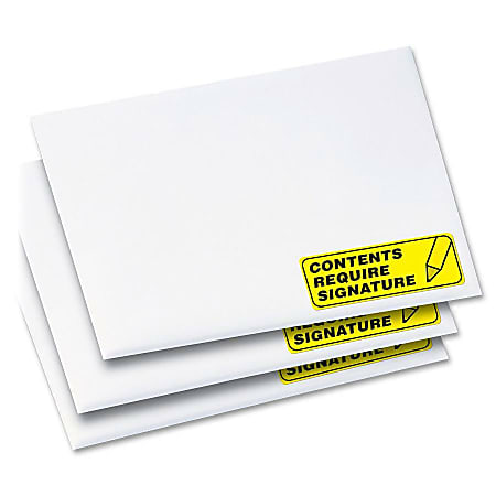 Avery® High-Visibility Permanent Laser ID Labels, 5972, 1