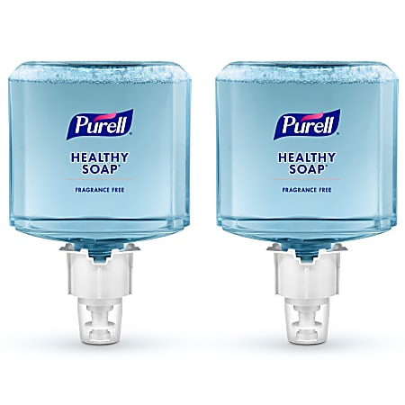 PURELL® Brand Gentle and Free HEALTHY SOAP® Foam ES4 Refill, Fragrance Free, 40.6 Oz, Pack of 2