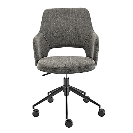 Eurostyle Darcie Office Chair, Charcoal/Black
