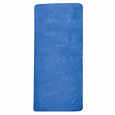 Ergodyne Chill-Its 6601 Economy Evaporative Cooling Towels, 29-1/2"H x 13"W, Blue, Pack Of 6 Towels 