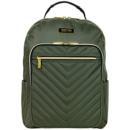 Kenneth Cole Reaction Chelsea Computer Backpack With 15" Laptop Pocket, Olive