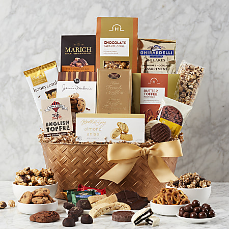 Givens VIP Elegance Gift Basket - Office Depot