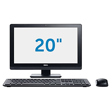 Dell Inspiron One 2020 All-in-One Computer - Intel Core i3 (3rd Gen) i3-3240 3.40 GHz - 8 GB DDR3 SDRAM - 1 TB HDD - 20" Touchscreen Display - Windows 8 64-bit (English) - Desktop - Black