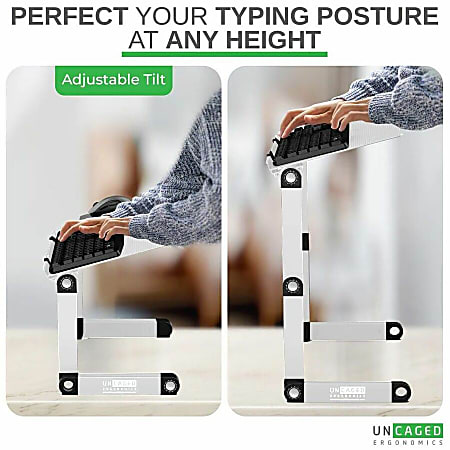 Computer keyboard store table stand