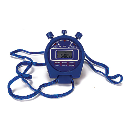 American Educational Digital Stopwatch, Blue, Pack Of 6