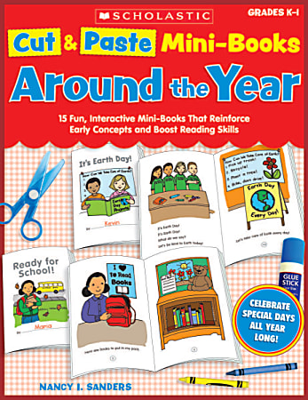 Scholastic Around The Year Cut & Paste Mini-Books