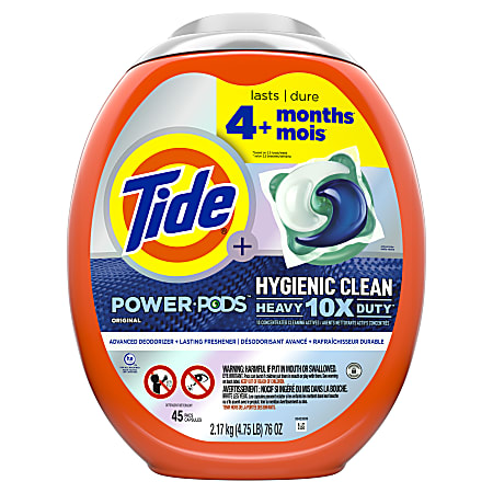 Tide® Hygienic Clean Heavy 10x Duty Power Pods