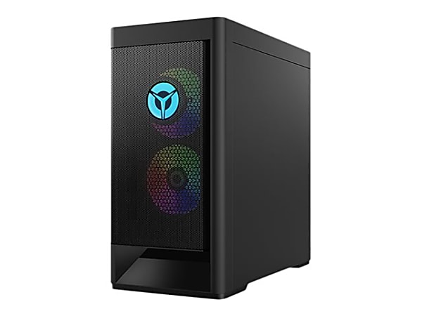 Lenovo Legion T5 26IAB7 90SU000CUS Gaming Desktop Computer - Intel Core i7 i7-12700 Dodeca-core (12 Core) - 16 GB RAM DDR5 SDRAM - 1 TB HDD - 1 TB NVMe M.2 PCI Express PCI Express NVMe 4.0 x4 SSD - Tower - Black - Intel B660 Chip - Windows 11 Pro 64-bit