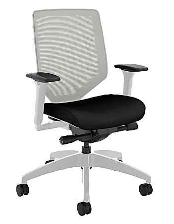 Hon Solve Task Chair, Fog Mesh/Ink, 1 Each