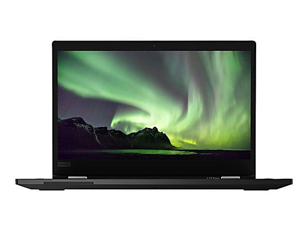 Lenovo ThinkPad L13 Yoga 20R5000MUS 13.3" Touchscreen 2 in 1 Notebook  - Intel Core i3 (10th Gen) i3-10110U Dual-core (2 Core) 2.10 GHz - 4 GB RAM - 128 GB SSD - Glossy Black - Windows 10 Pro