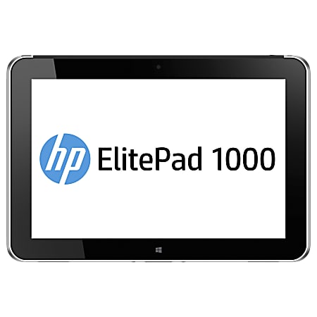 HP ElitePad 1000 G2 Tablet - 10.1" - 4 GB LPDDR3 - Intel Atom Z3795 Quad-core (4 Core) 1.60 GHz - 64 GB - Windows 8.1 Pro 64-bit - 1920 x 1200 - Silver