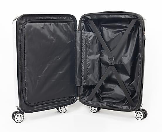 Geoffrey beene 2pc hardside luggage set deals