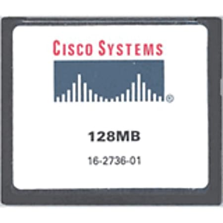公式の  Flash Compact MB 128 FLD128M C4K MEM Cisco Card ODP - メモリーカード