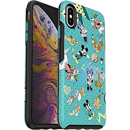 OtterBox Symmetry Series Totally Disney Case for iPhone Xs Max - For Apple iPhone XS Max Smartphone - Rad Friends - Scratch Resistant, Drop Resistant, Bump Resistant - Synthetic Rubber, Polycarbonate