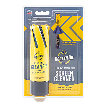 Allsop Electronic Equipment Cleaning Kit, 2 Oz, Black/Blue