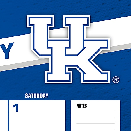 University Of Kentucky Calendar 2022 Lang Turner Monthly Calendar Kentucky 2022 - Office Depot
