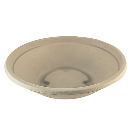 World Centric Fiber Bowls, 16 Oz, Natural, Carton Of 500 Bowls