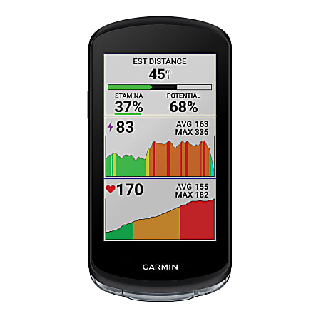 Garmin Edge 1040 010 02503 10 GPS Bike Computer Bundle - Office Depot