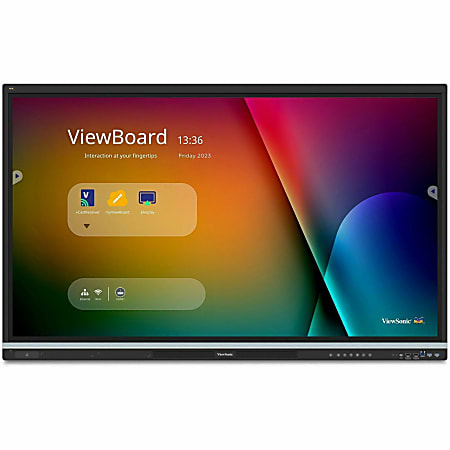 ViewSonic IFP5551 55" 4K ViewBoard Interactive Smart Board with Integrated Education Software, Android 14