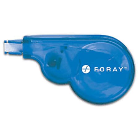 FORAY™ Side-Application Correction Tape, 1 Line x 394", Pack Of 2